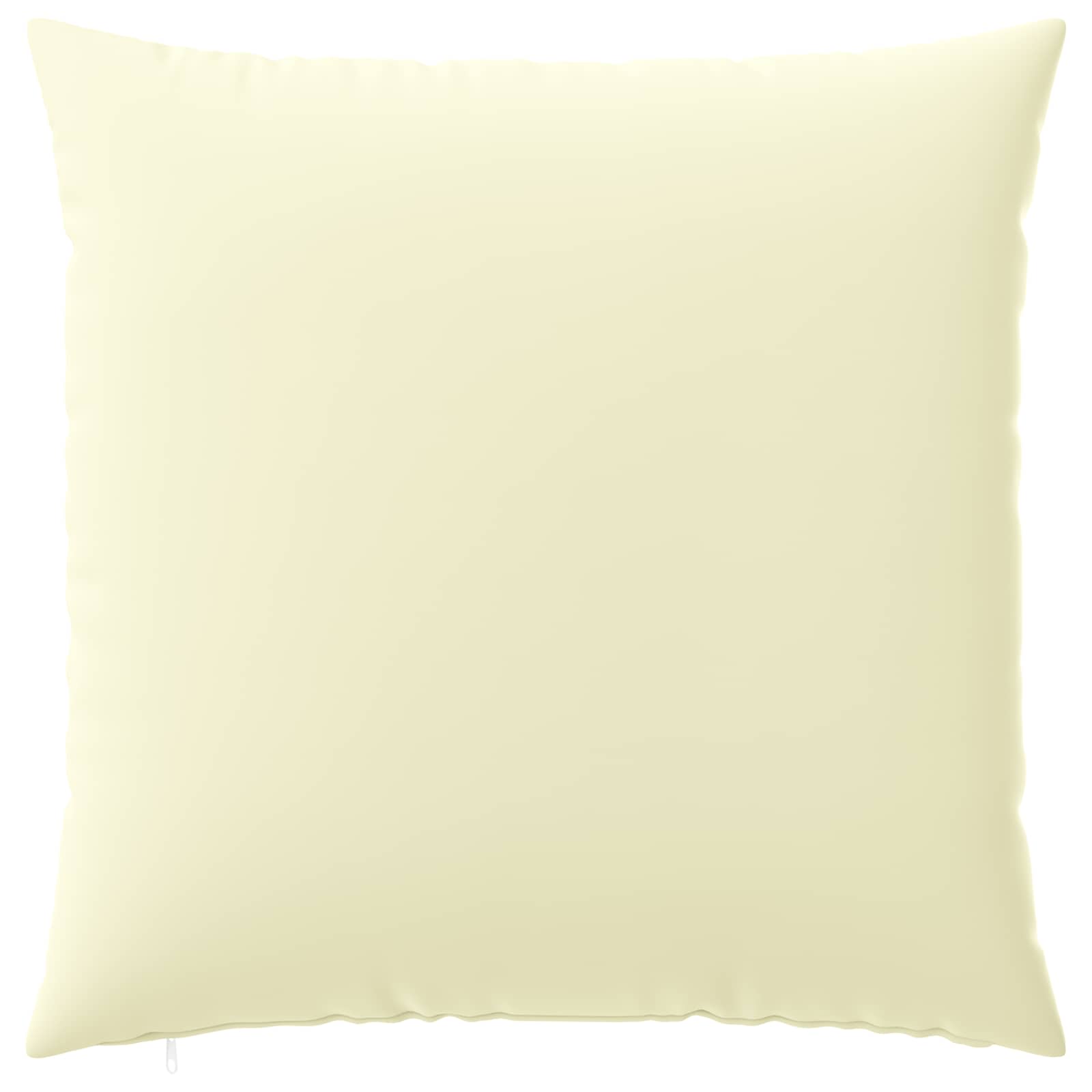 Federa 2 pcs HEERLEN Crema 60 x 60 cm Poliestere