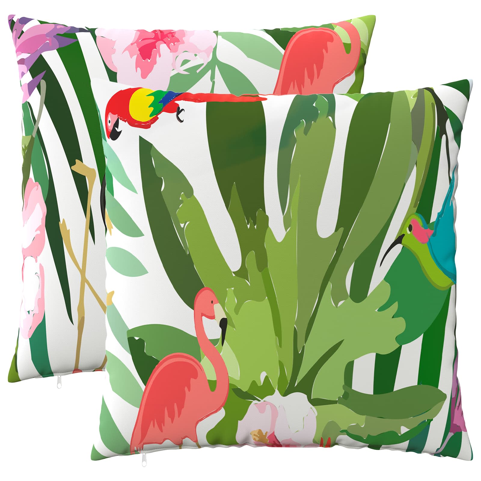 Federa 2 pcs HEERLEN Multicolore 60 x 60 cm Poliestere