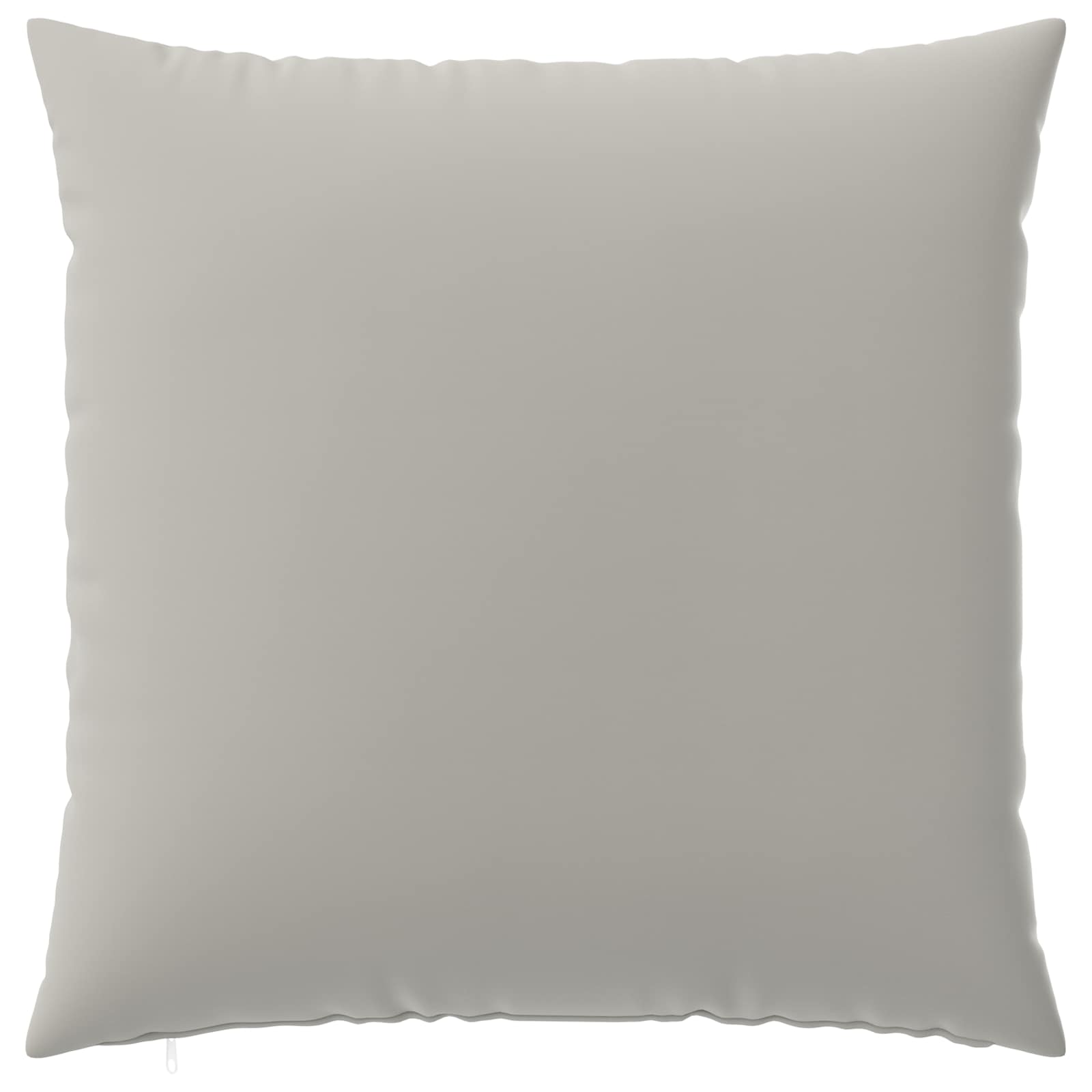 Federa 2 pcs HEERLEN Grigio 60 x 60 cm Poliestere