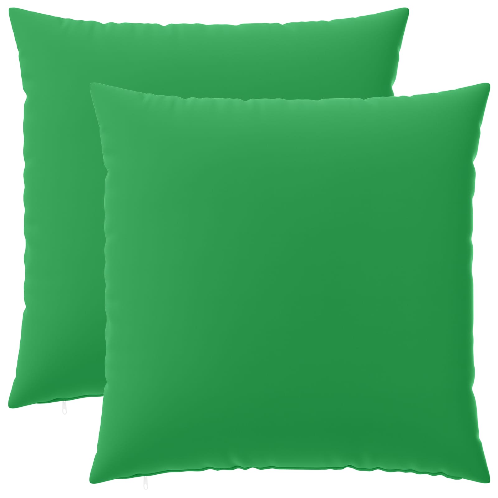 Federa 2 pcs HEERLEN Verde 60 x 60 cm Poliestere