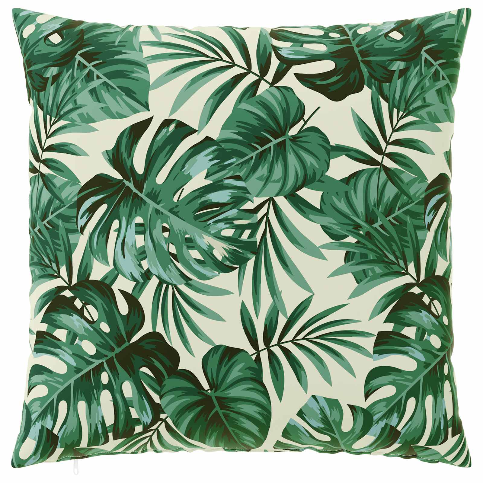 Federa 2 pcs HEERLEN Motivo a Foglie 60 x 60 cm Poliestere