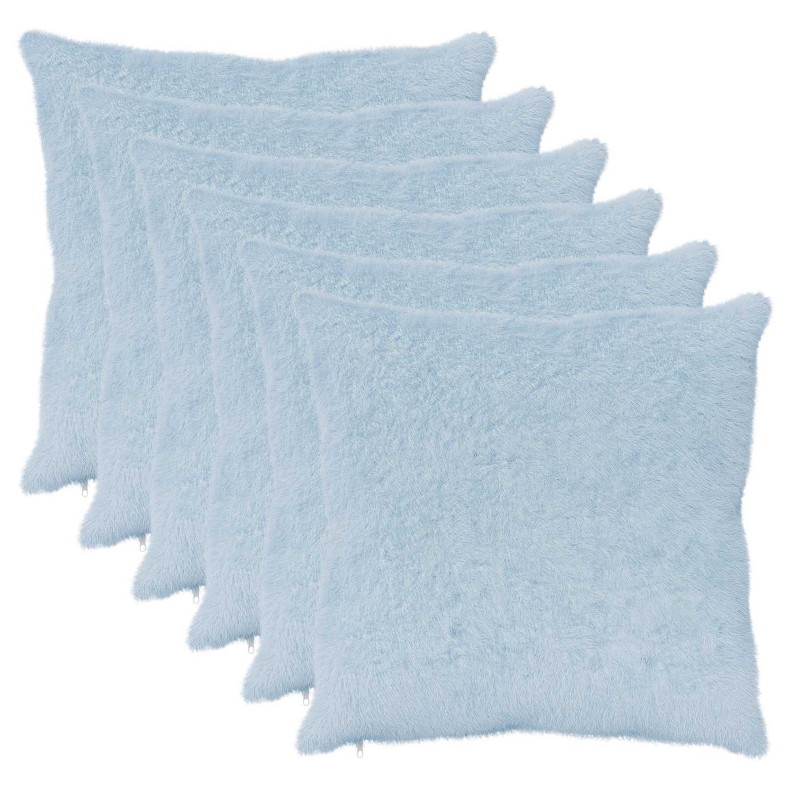 Federa 6 pz HEERLEN Azzurro 60 x 60 cm