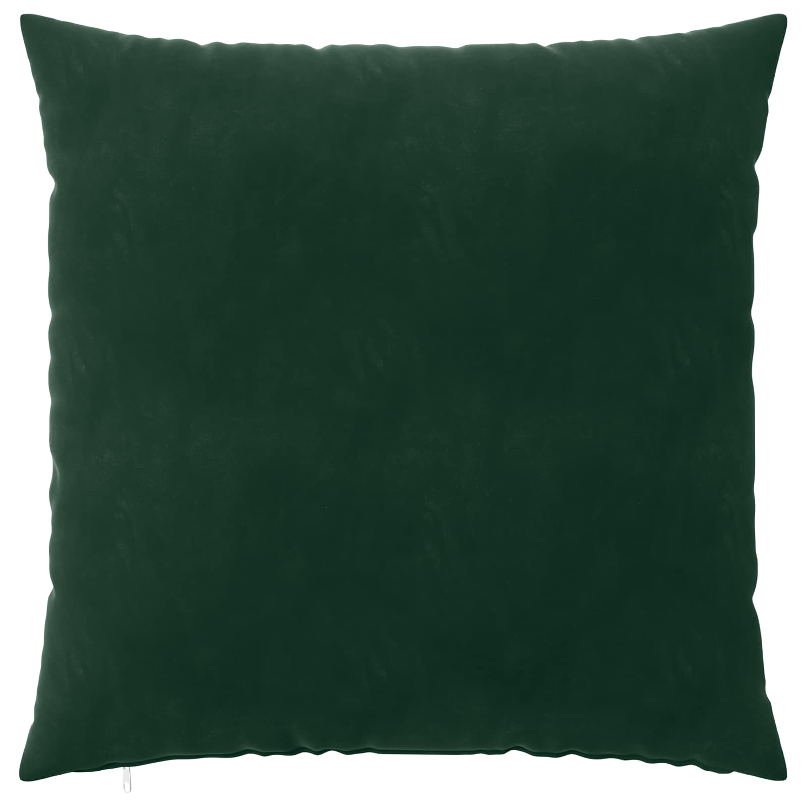 Federa 6 pcs HEERLEN Verde Scuro 65 x 65 cm Velluto