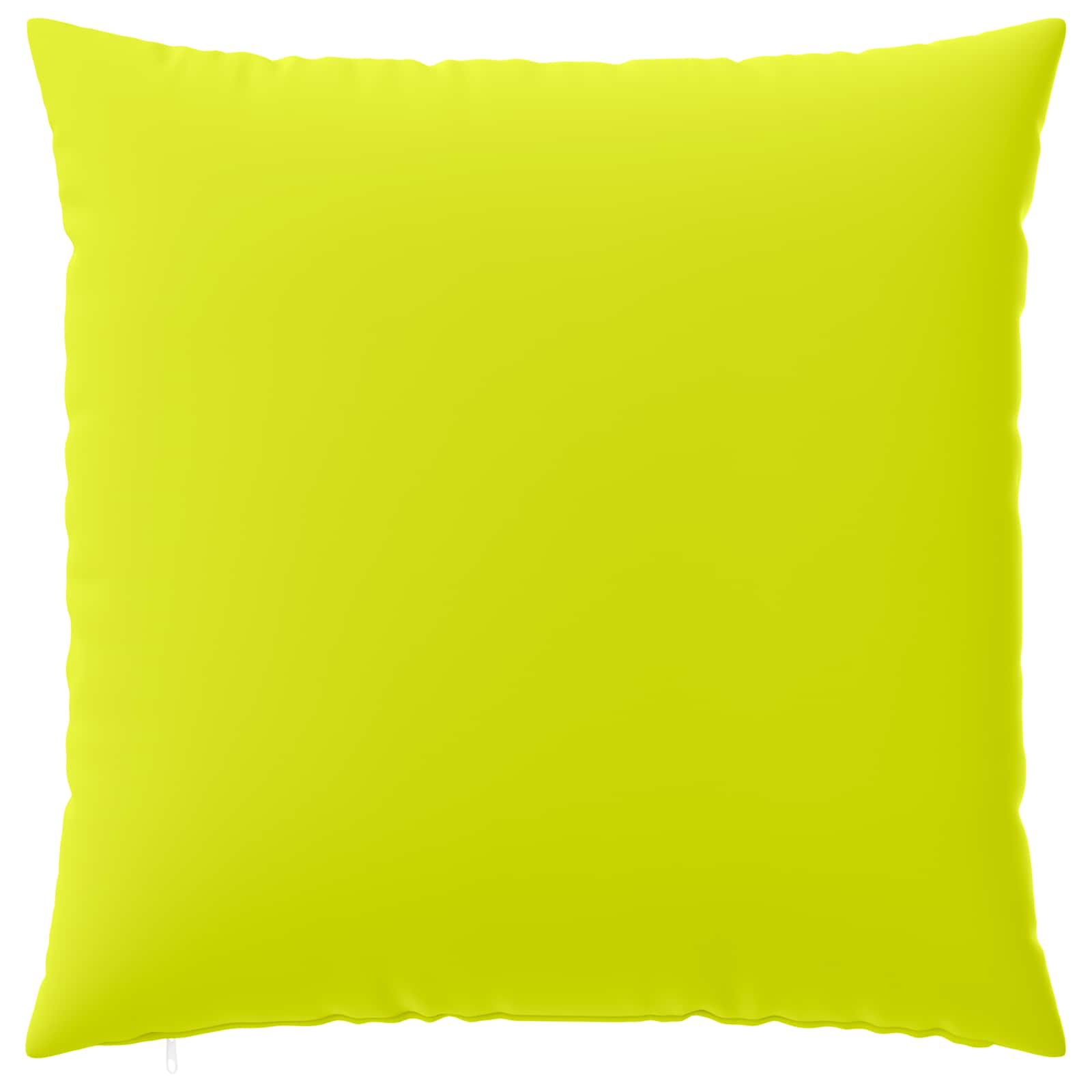 Federa 6 pcs HEERLEN Verde brillante. 65 x 65 cm Poliestere
