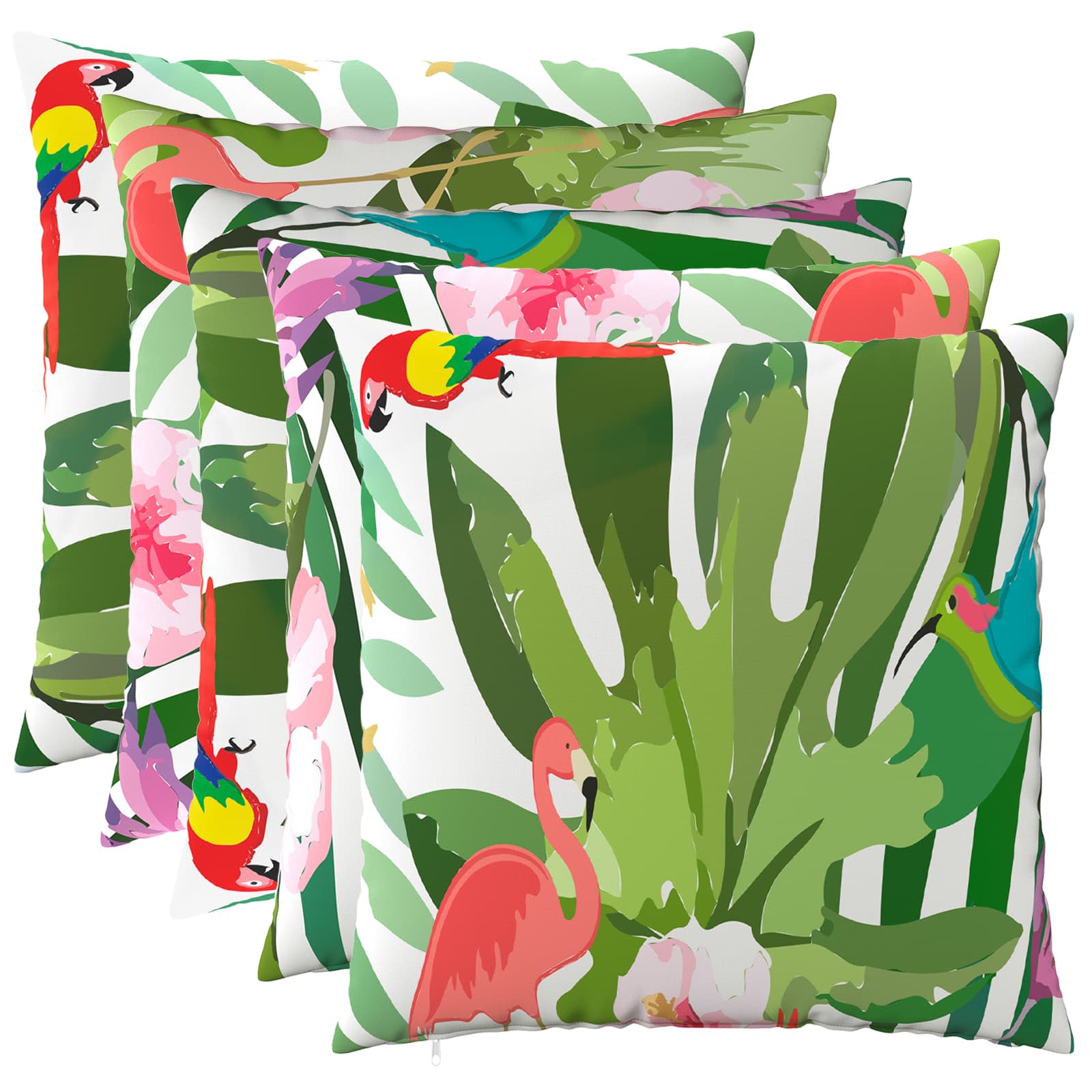Federa 6 pcs HEERLEN Multicolore 65 x 65 cm Poliestere