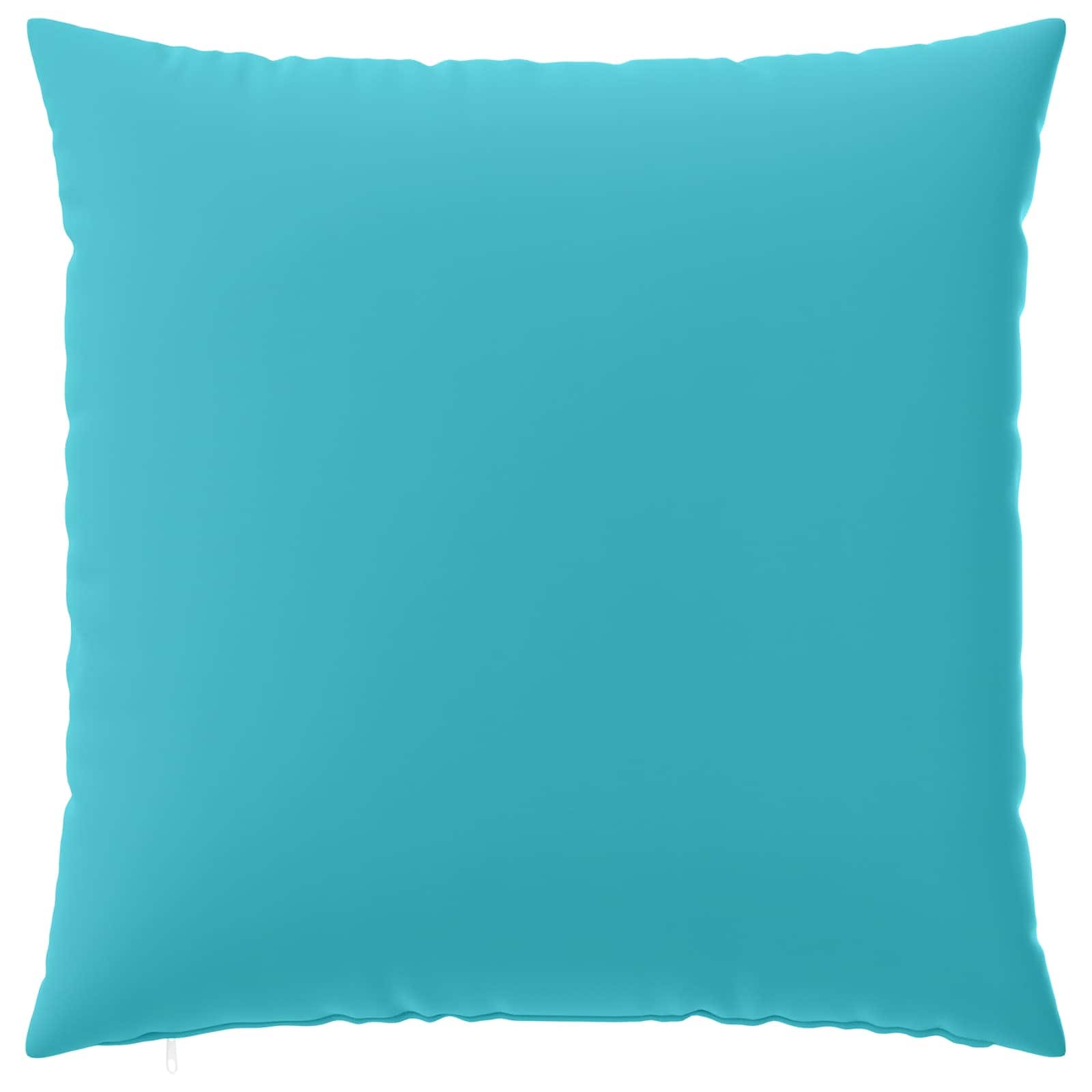 Federa 2 pcs HEERLEN Turchese 65 x 65 cm Poliestere