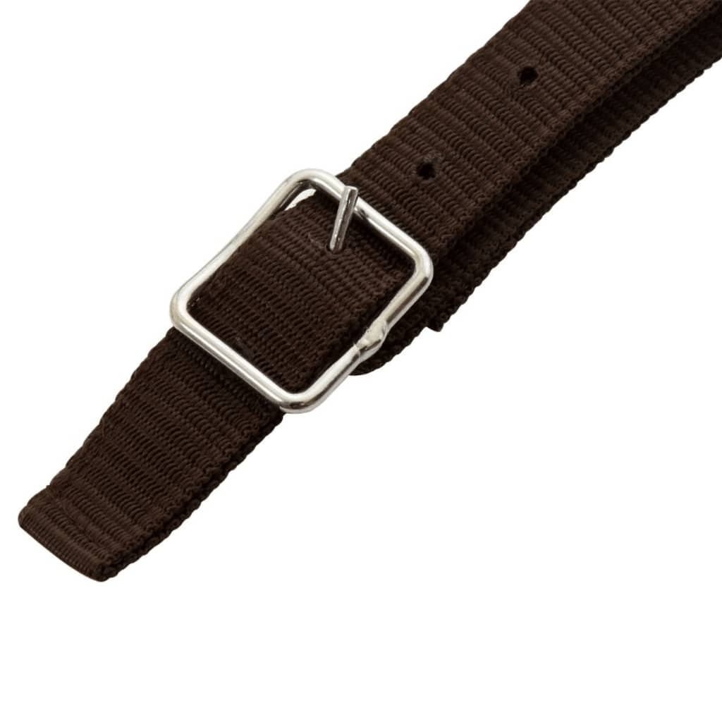 Sella Western Testiera e Pettorale in Vera Pelle 16" Marrone