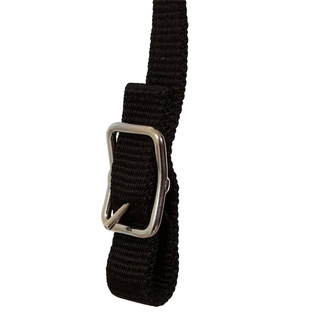 Sella Western Testiera e Pettorale in Vera Pelle 17" Nero