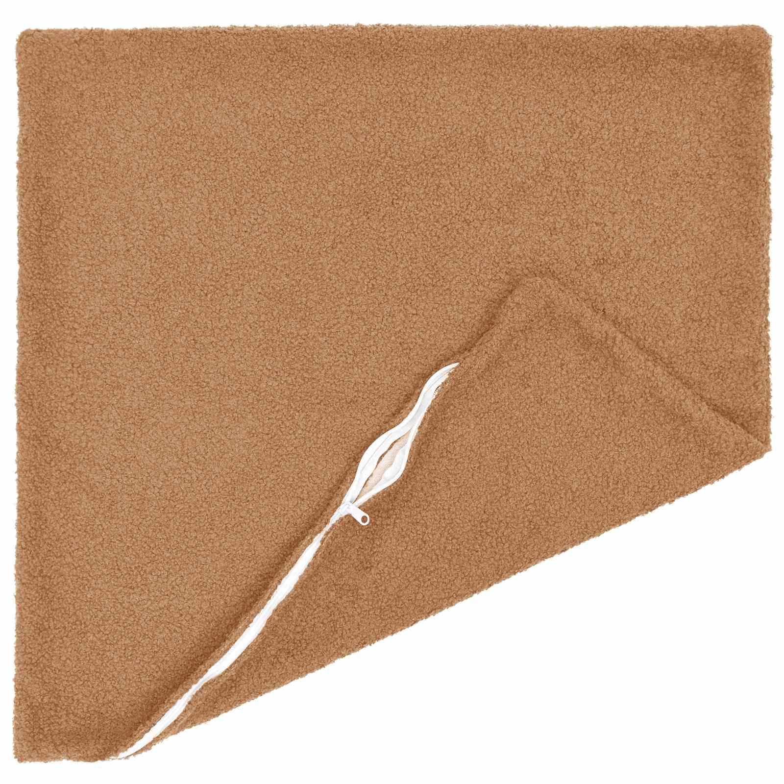 Federa 2 pcs HEERLEN Beige 80 x 80 cm Bouclé