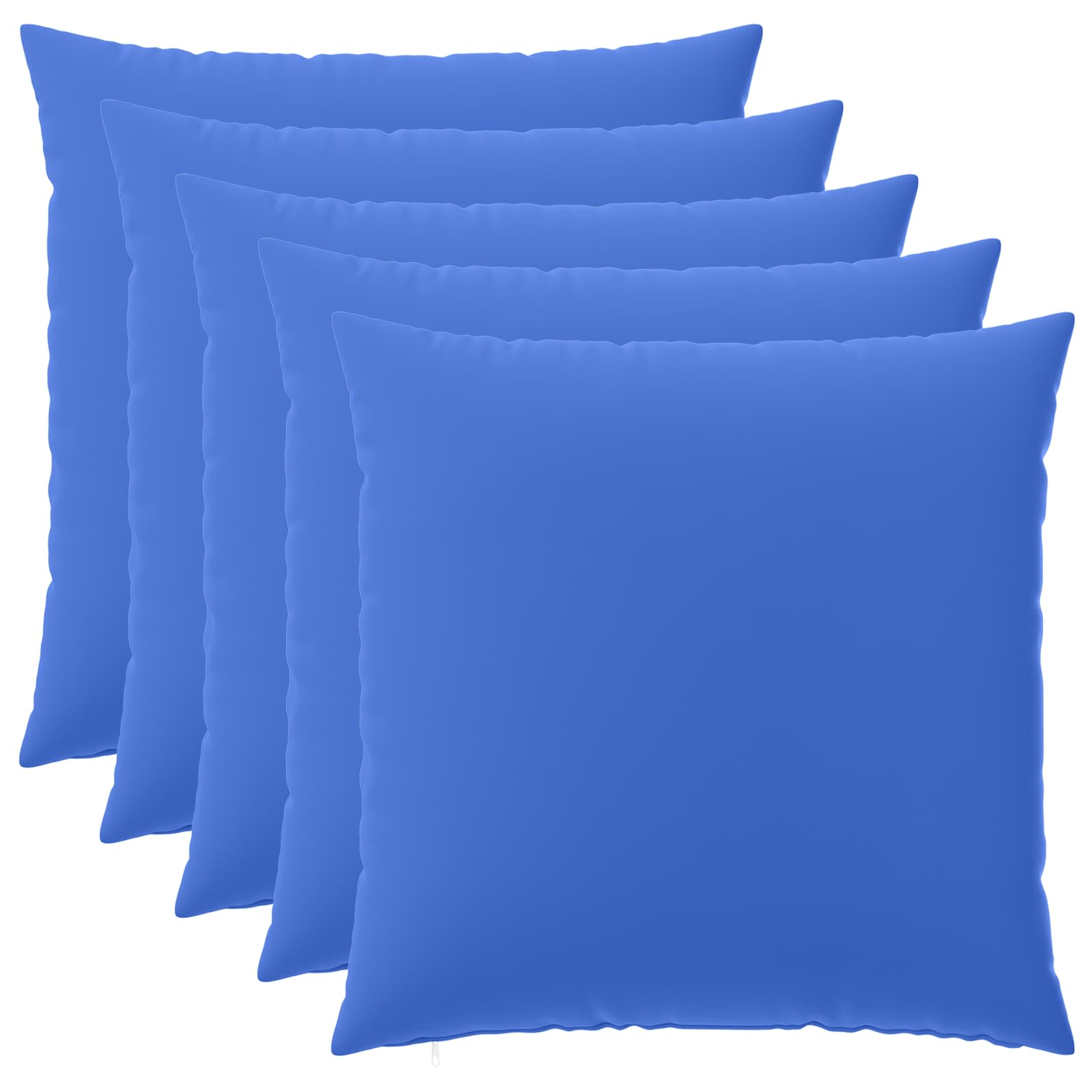 Federa 6 pcs HEERLEN Blu Reale 80 x 80 cm Poliestere