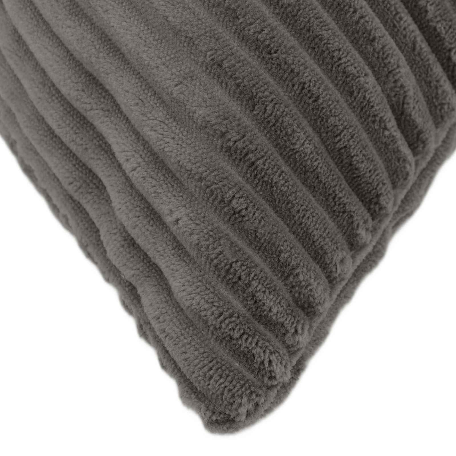 Federa 2 pcs ALMELO Grigio Scuro 30 x 50 cm corduroy