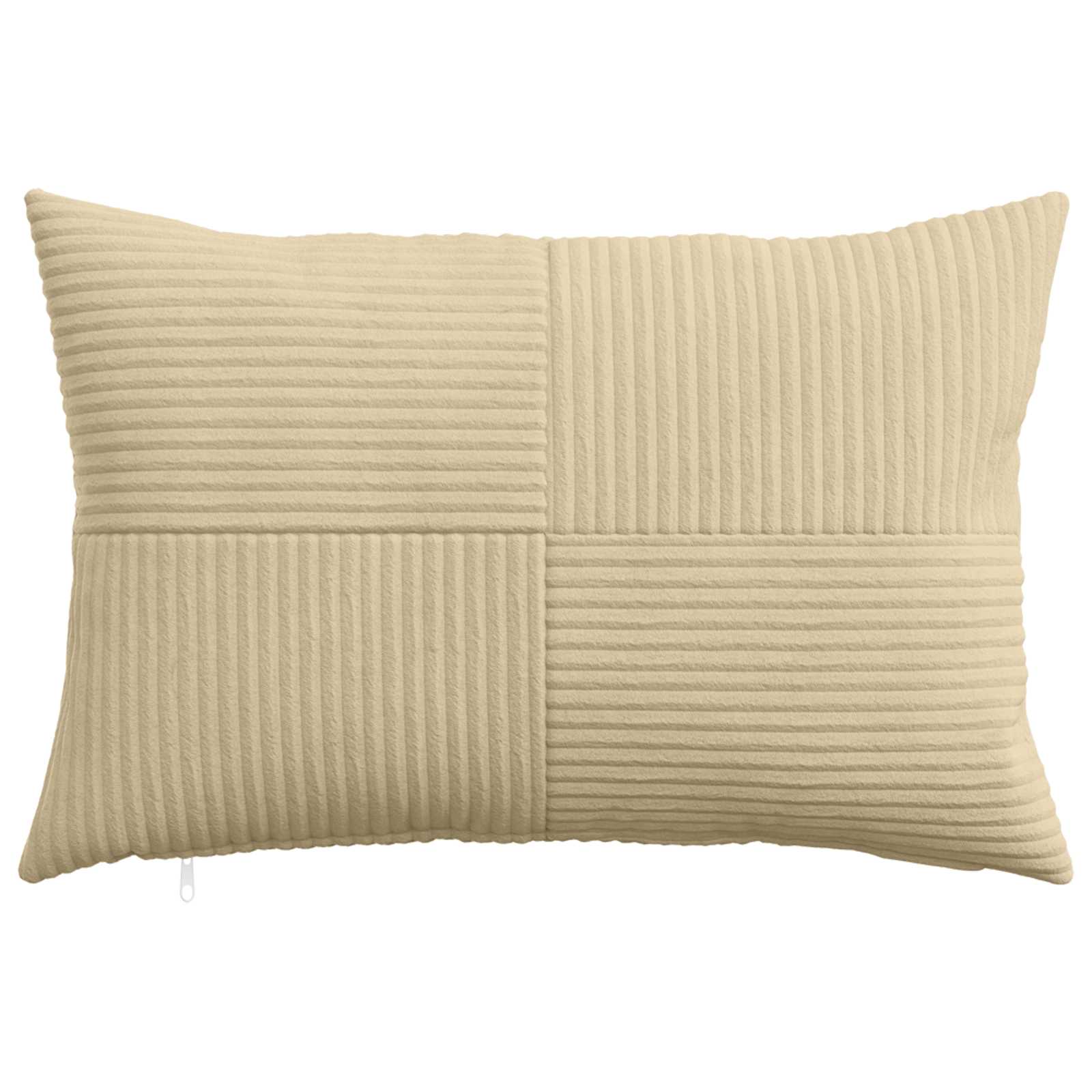 Federa 2 pcs ALMELO Grigio Verde 30 x 50 cm corduroy