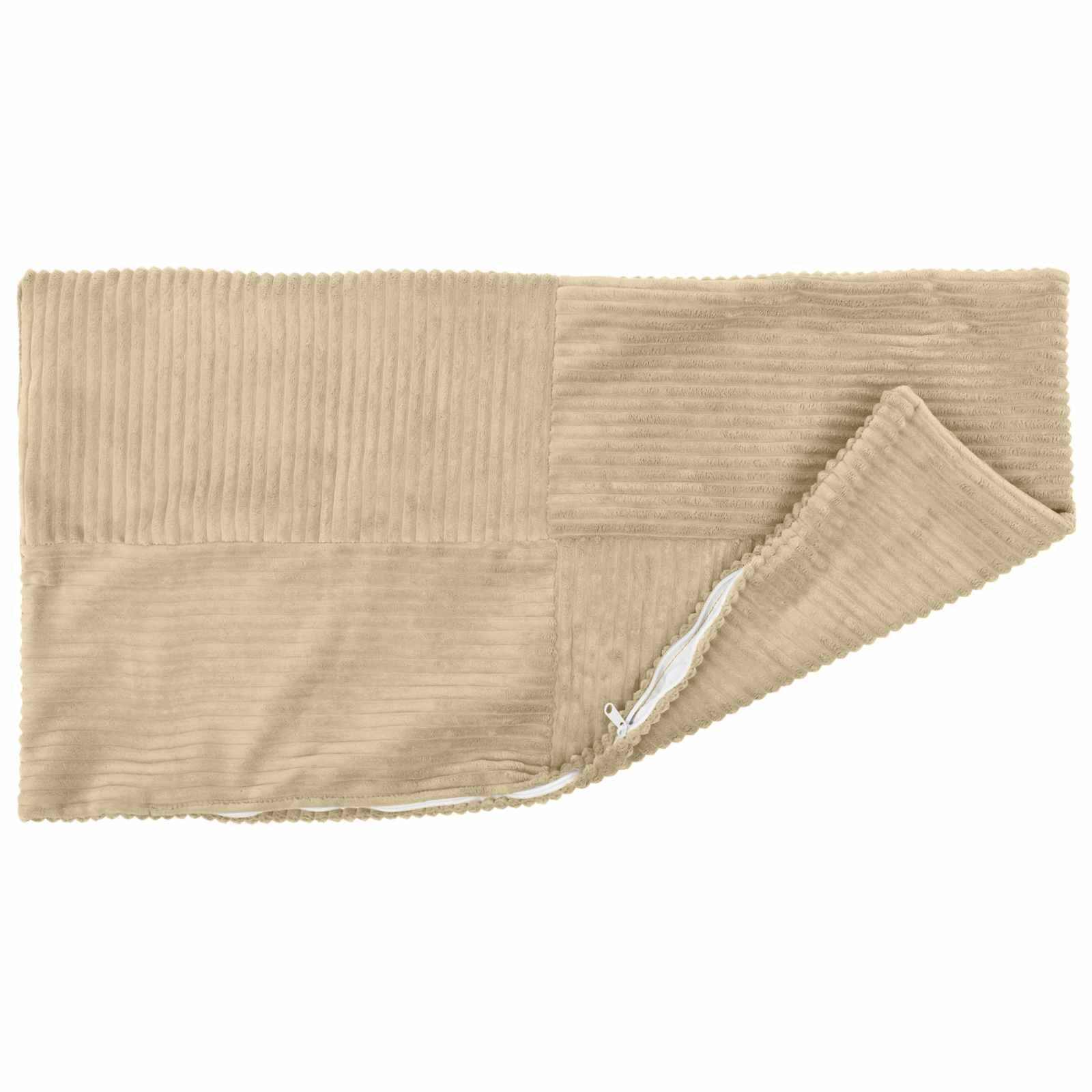 Federa 2 pcs ALMELO Grigio Verde 30 x 50 cm corduroy