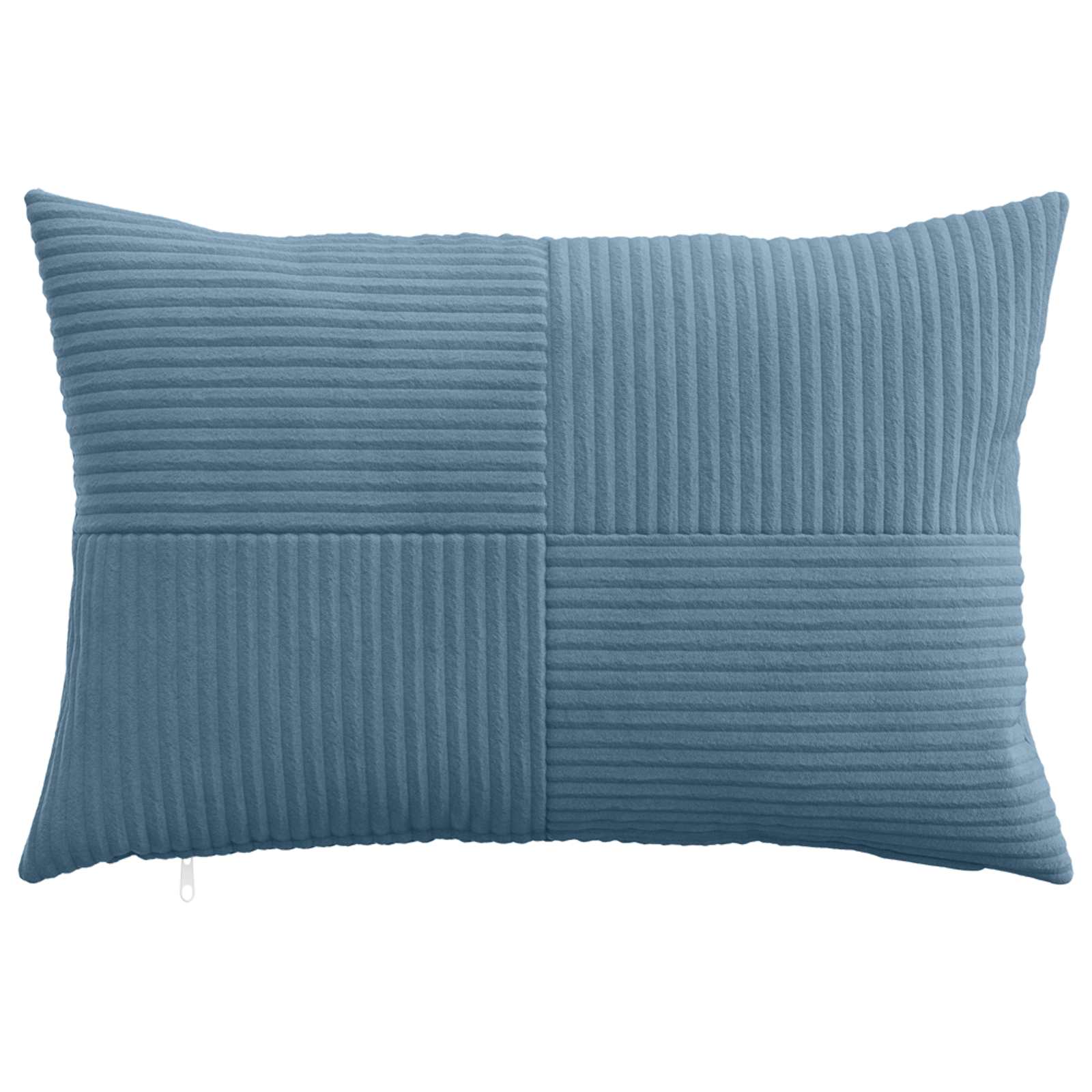 Federa 2 pcs ALMELO Blu 30 x 50 cm corduroy
