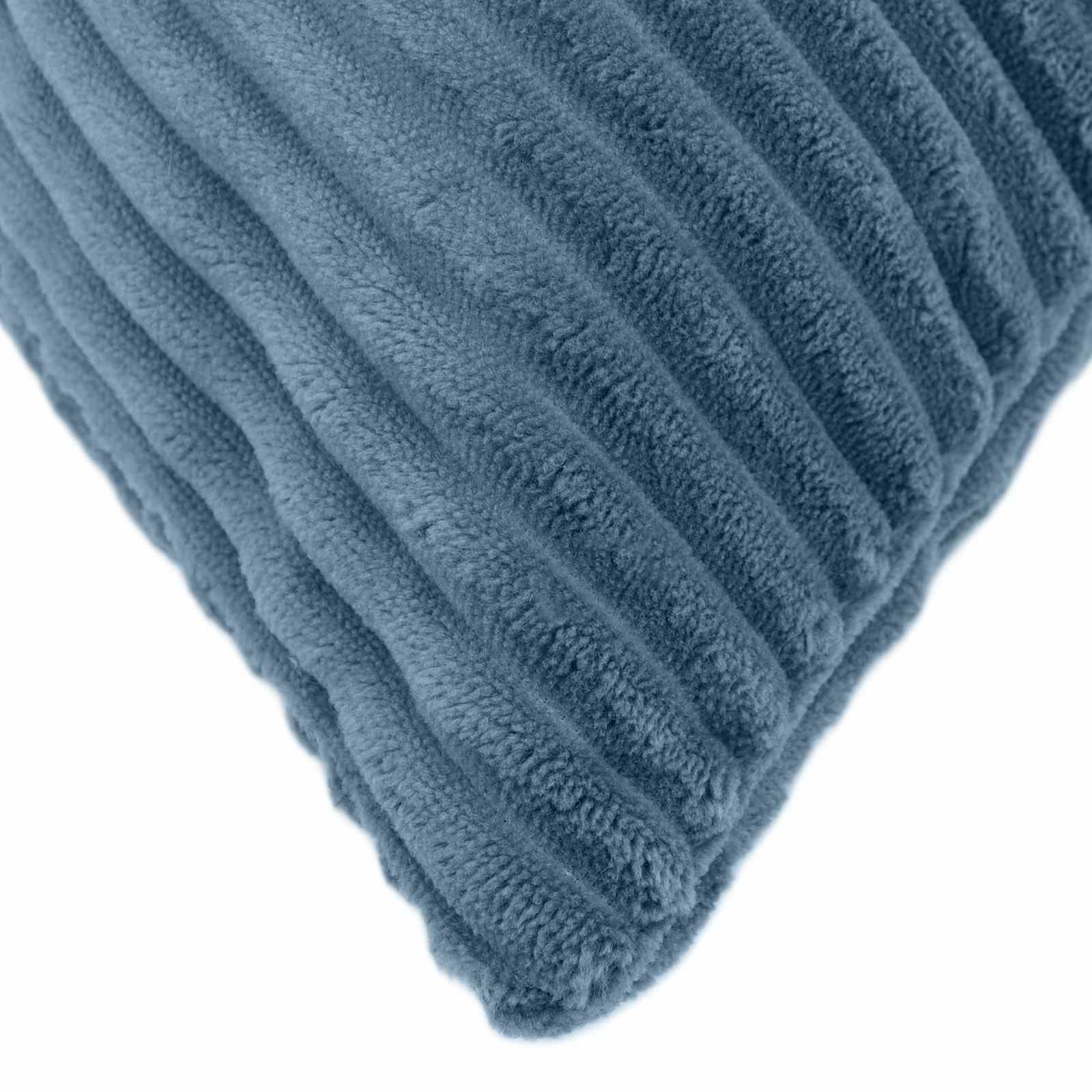 Federa 2 pcs ALMELO Blu 30 x 50 cm corduroy