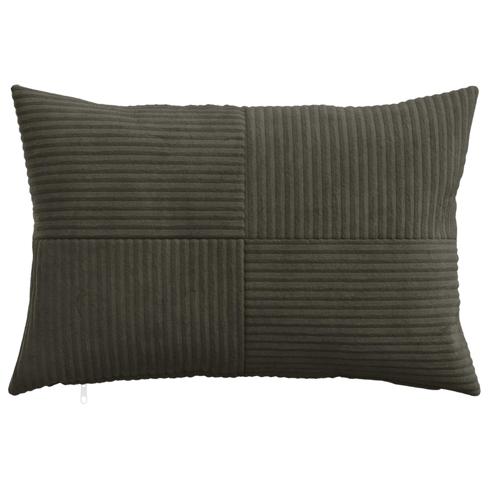Federa 2 pcs ALMELO Antracite 30 x 50 cm corduroy