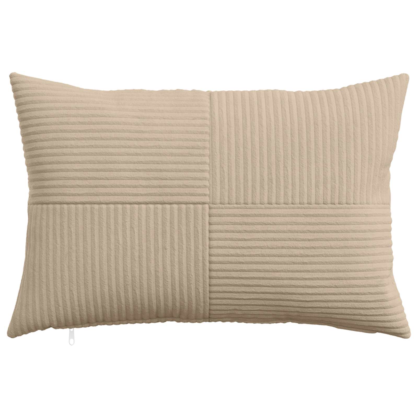 Federa 6 pcs ALMELO Tortora 30 x 50 cm corduroy