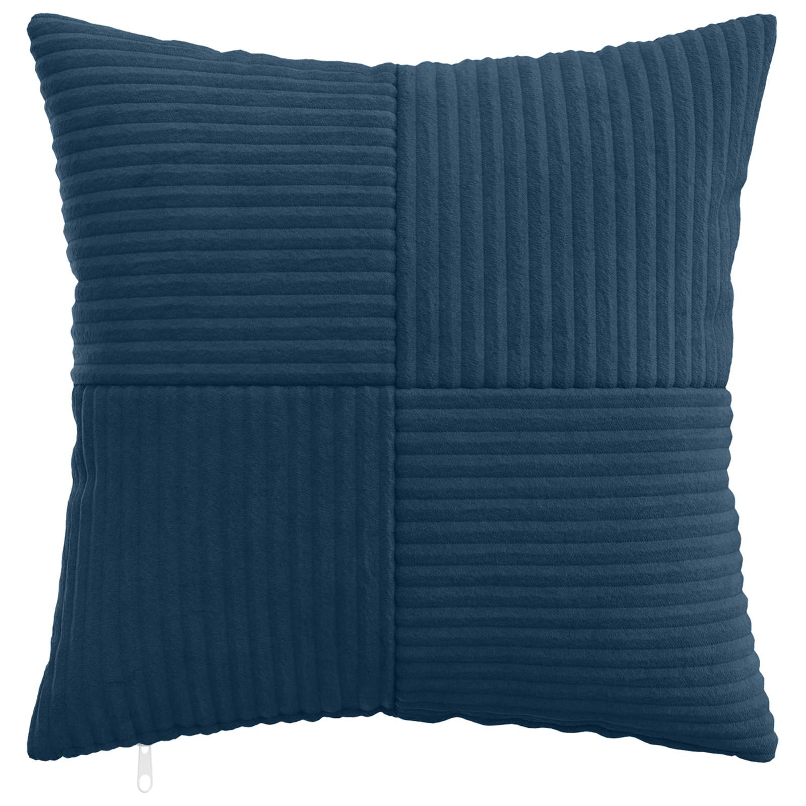 Federa 2 pcs ALMELO Blu navy 35 x 35 cm corduroy
