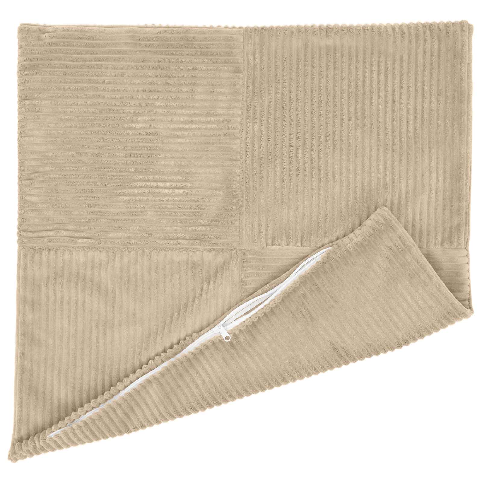 Federa 2 pcs ALMELO Tortora 35 x 35 cm corduroy