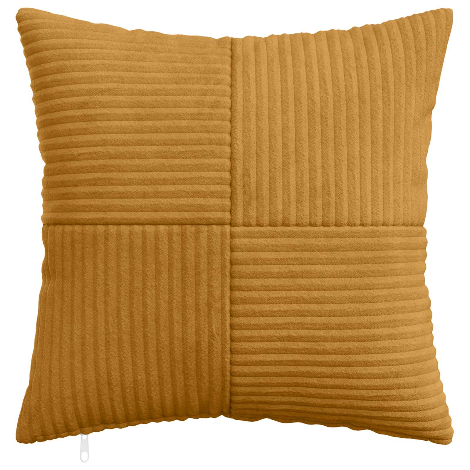 Federa 2 pcs ALMELO Giallo 40 x 40 cm corduroy