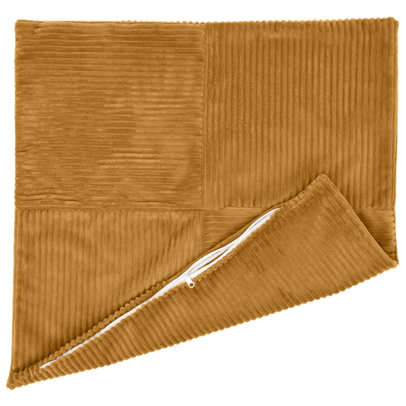 Federa 2 pcs ALMELO Giallo 40 x 40 cm corduroy