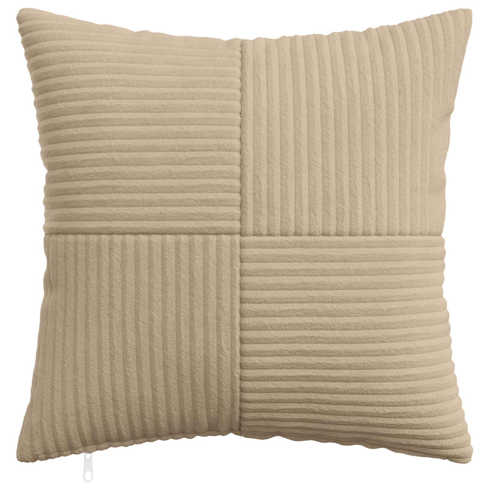 Federa 6 pcs ALMELO Tortora 40 x 40 cm corduroy