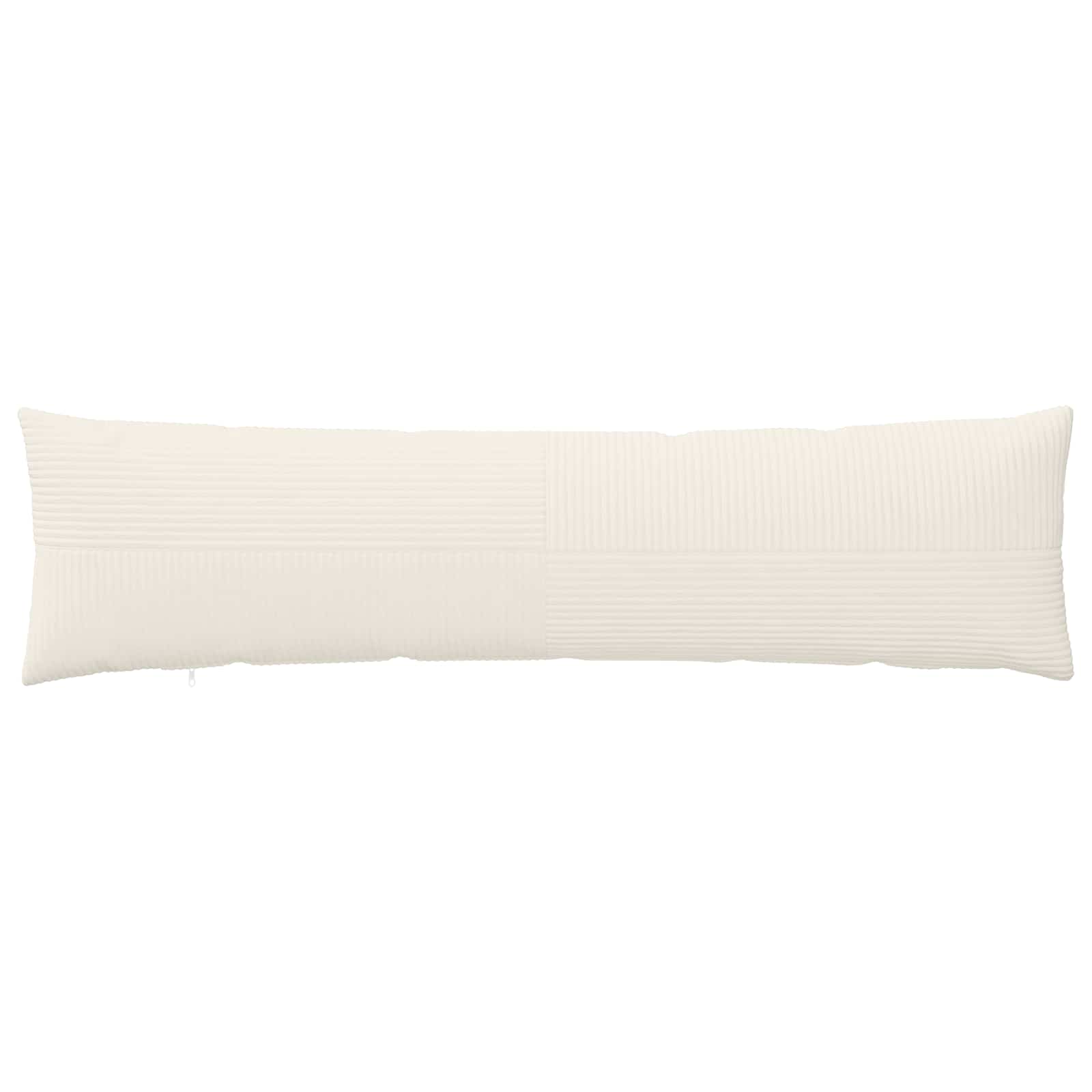 Federa 2 pcs ALMELO Crema 40 x 145 cm corduroy