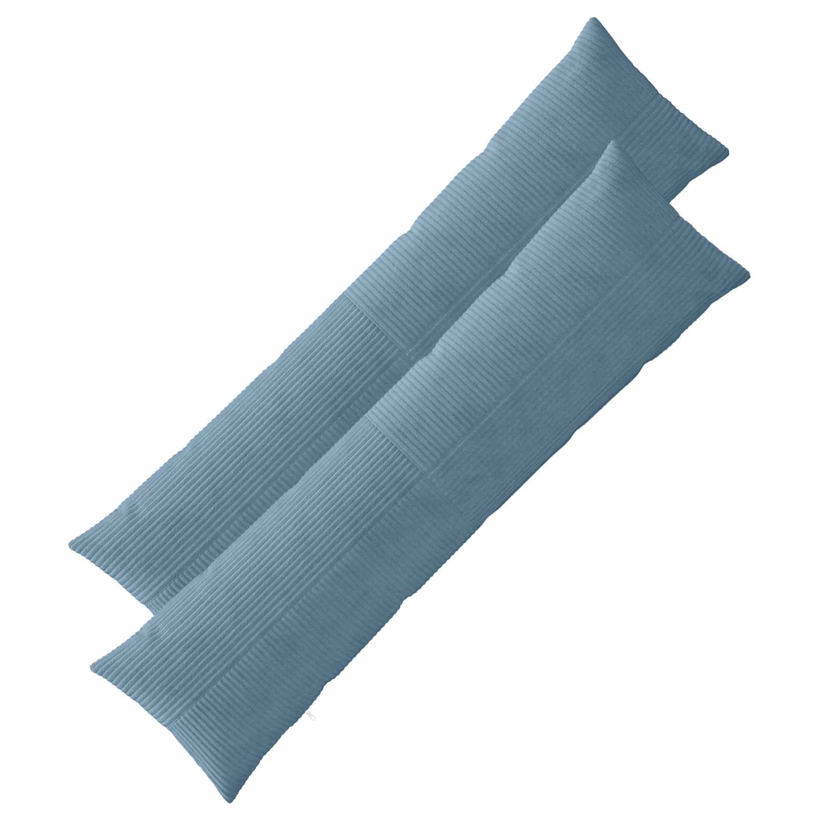 Federa 2 pcs ALMELO Blu 40 x 145 cm corduroy