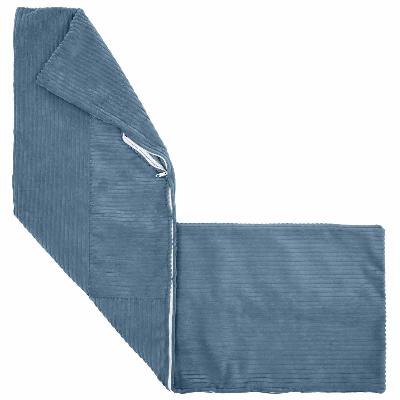 Federa 2 pcs ALMELO Blu 40 x 145 cm corduroy