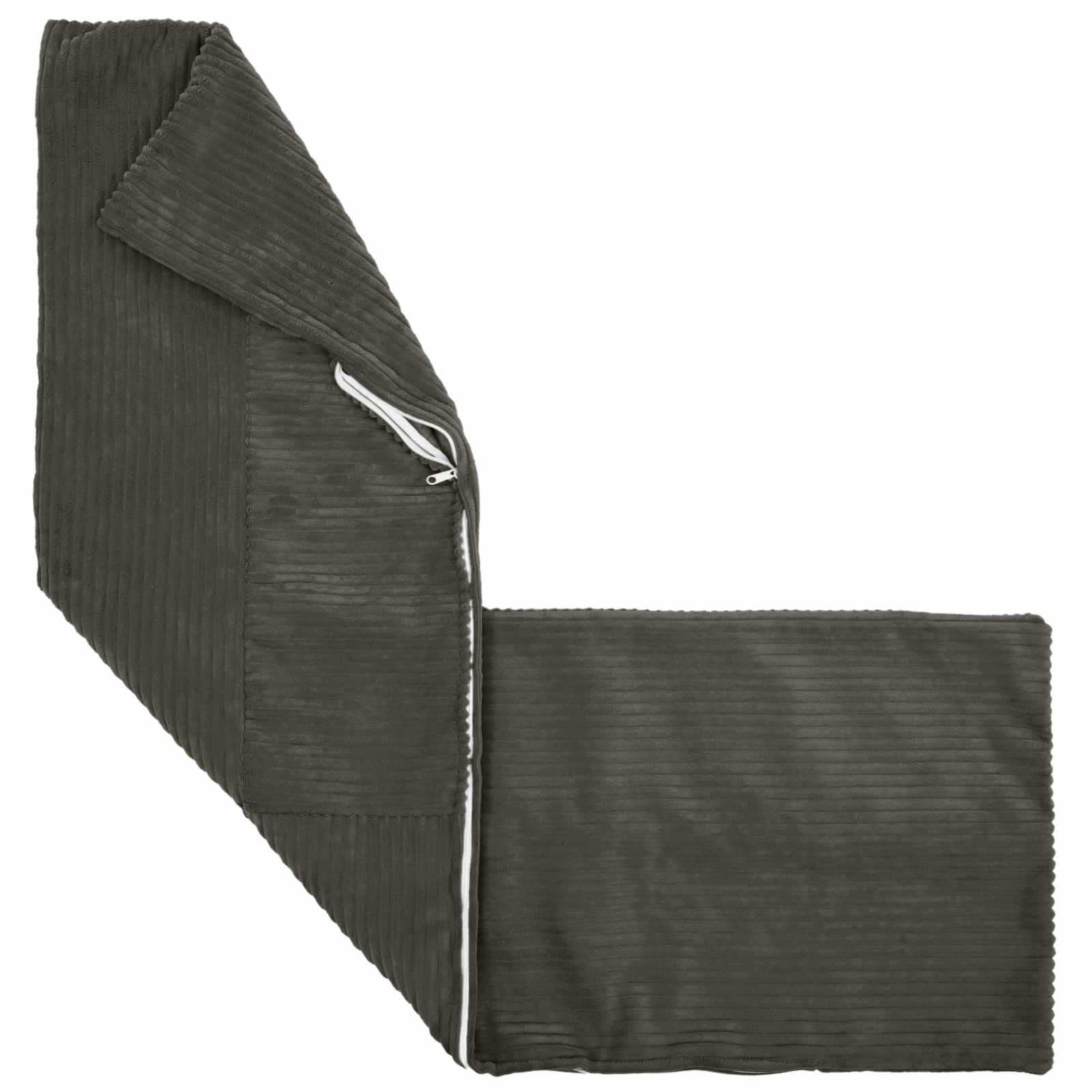 Federa 2 pcs ALMELO Antracite 40 x 145 cm corduroy