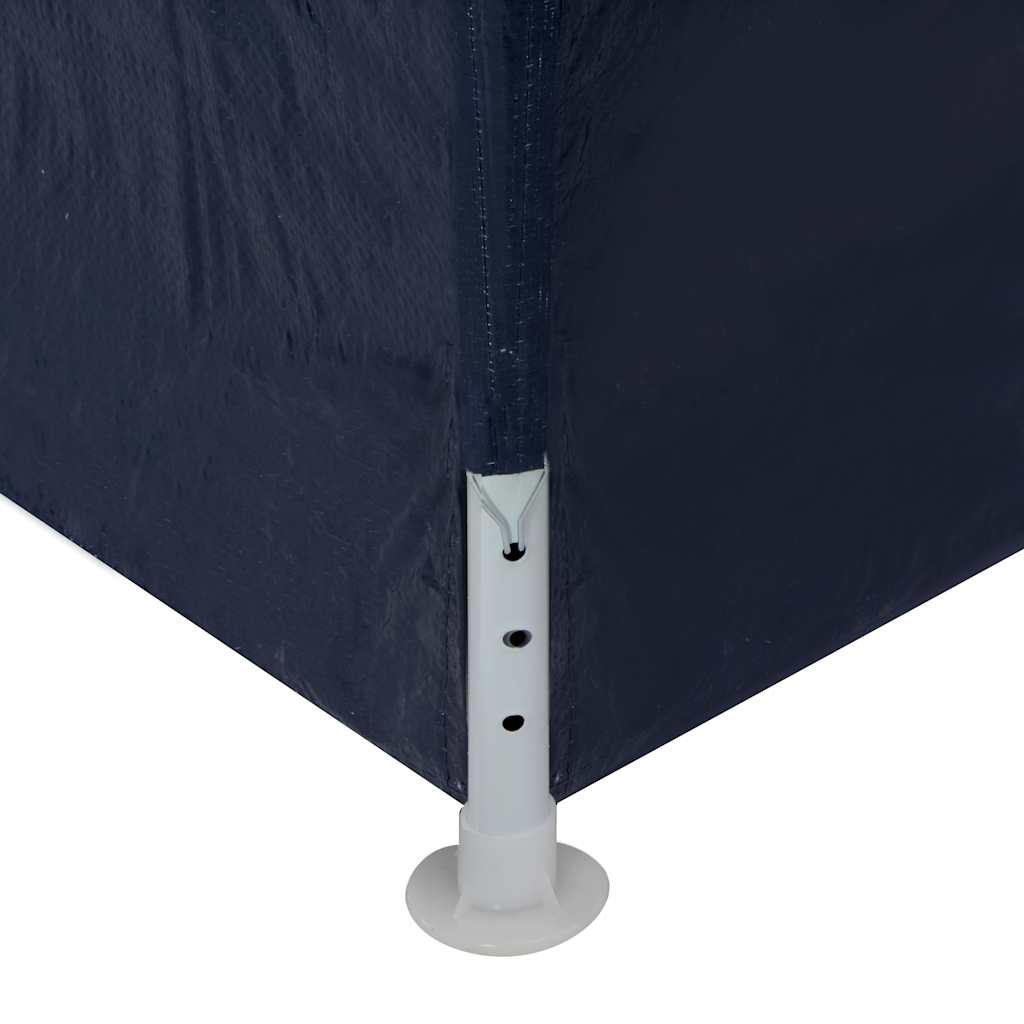 Gazebo da Giardino 3x12 m Blu