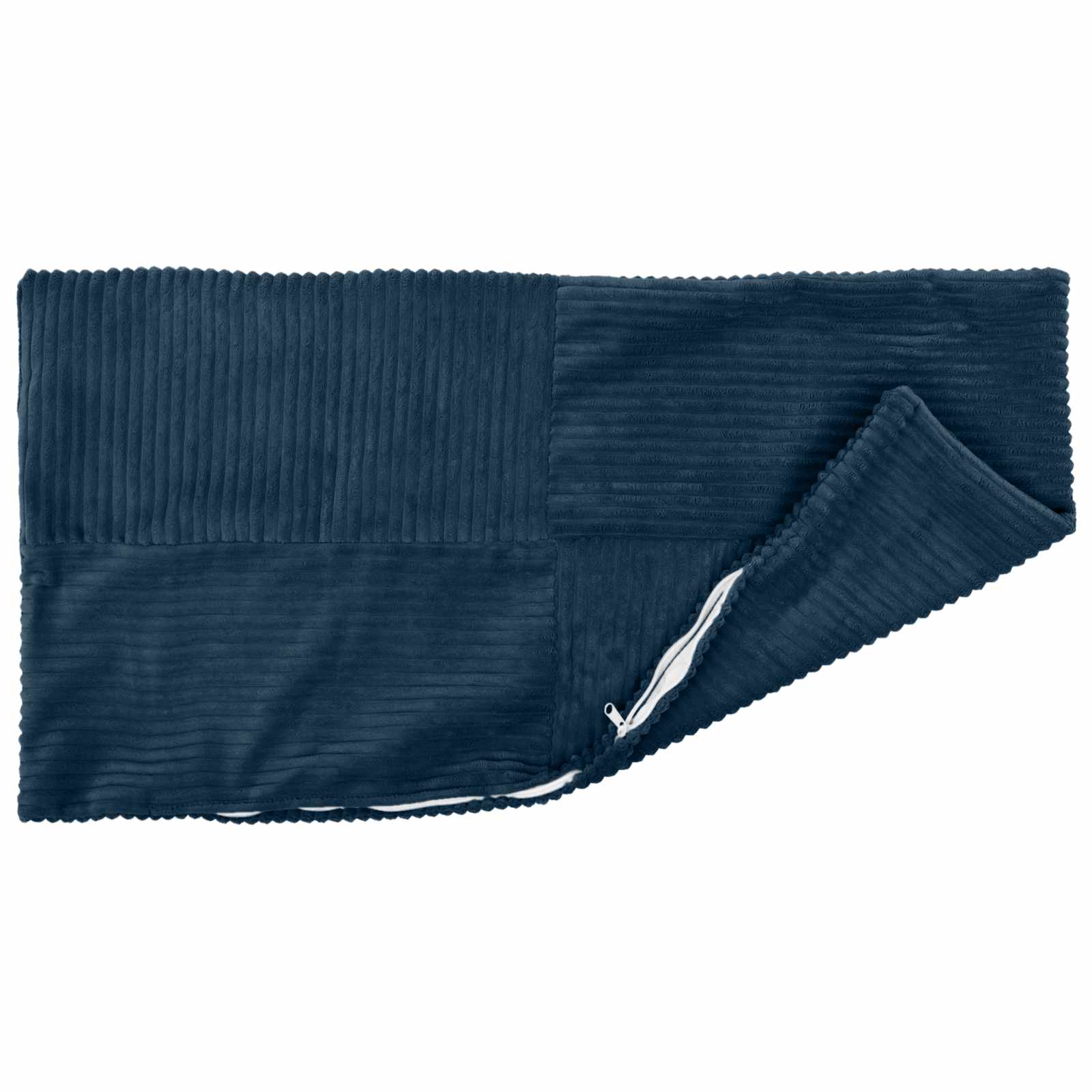 Federa 2 pcs ALMELO Blu navy 40 x 60 cm corduroy