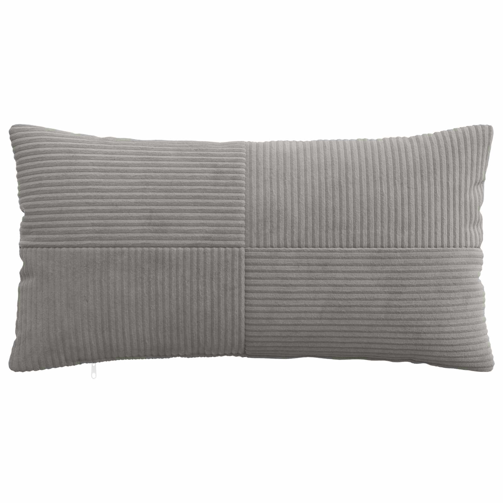 Federa 2 pcs ALMELO Grigio Chiaro 40 x 70 cm corduroy
