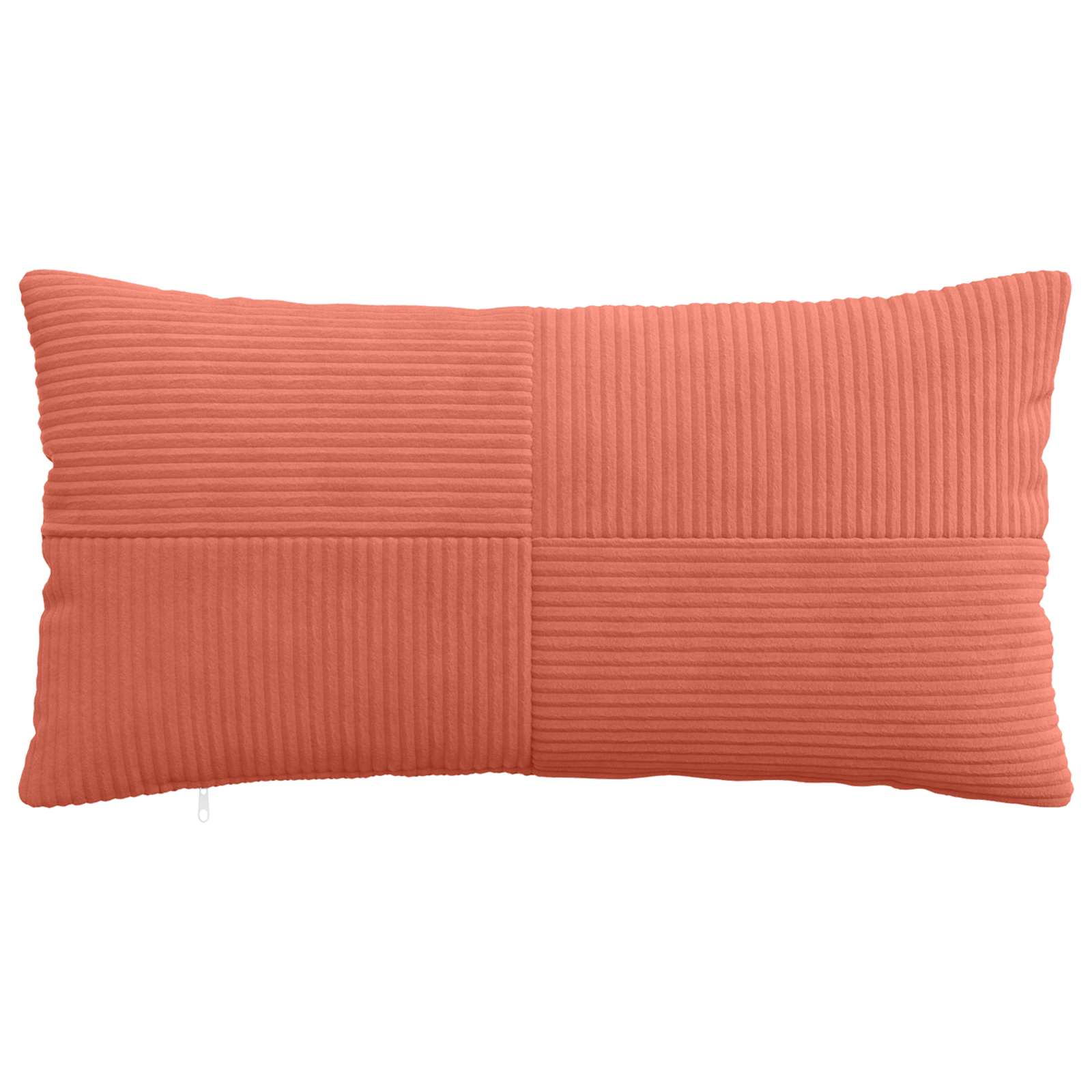 Federa 6 pcs ALMELO Rosso Arancio 40 x 70 cm corduroy