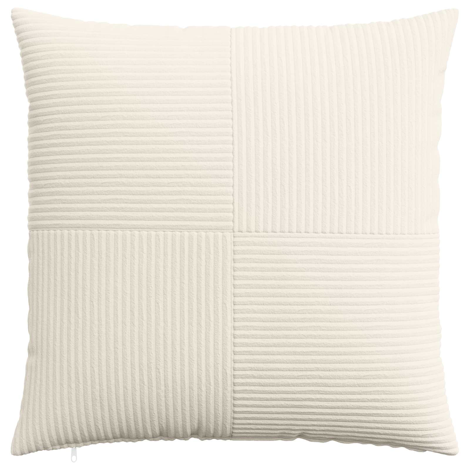 Federa 2 pcs ALMELO Crema 55 x 55 cm corduroy