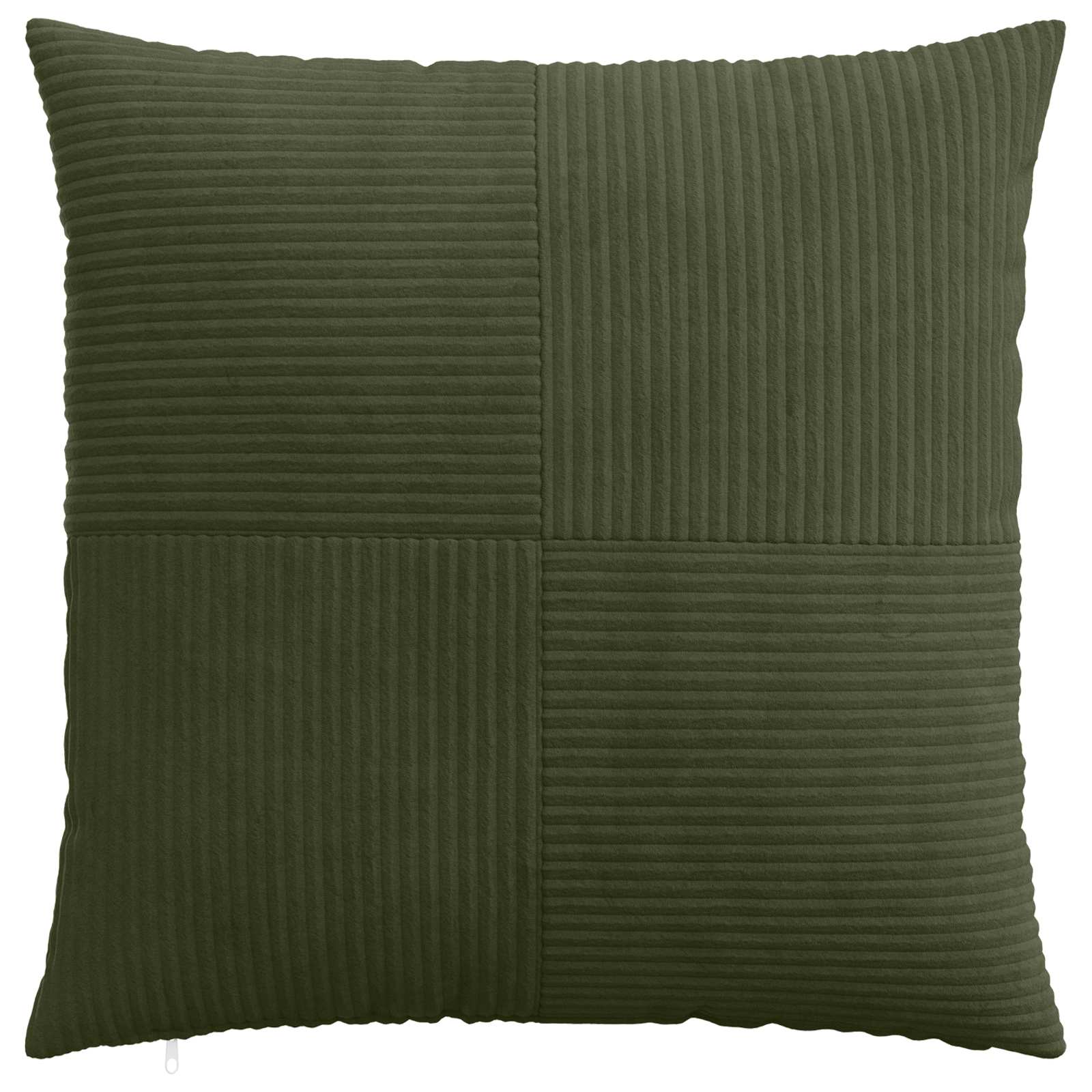 Federa 6 pcs ALMELO Verde 55 x 55 cm corduroy