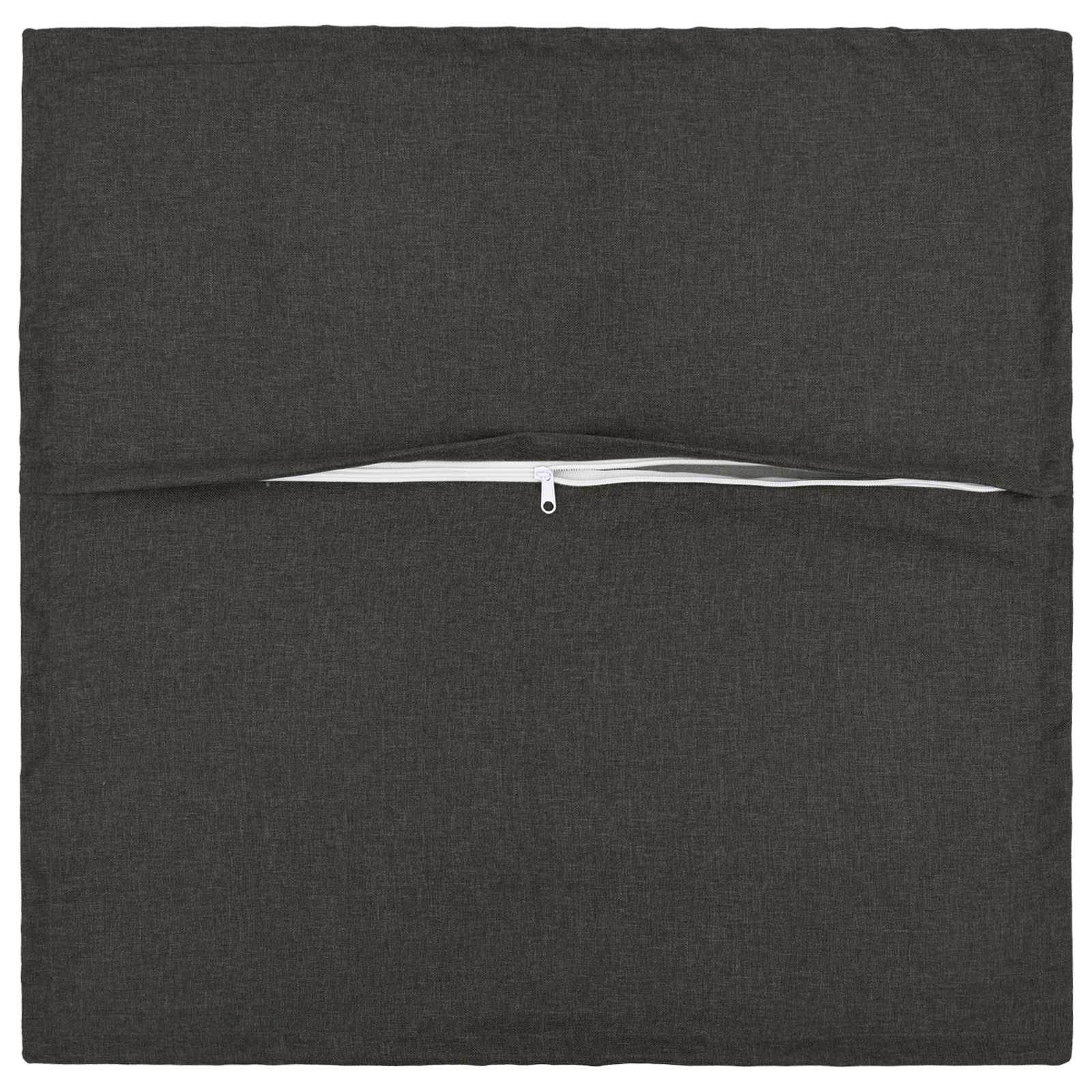 Federa 2 pcs HOUTEN Grigio Scuro 30 x 30 cm Lino