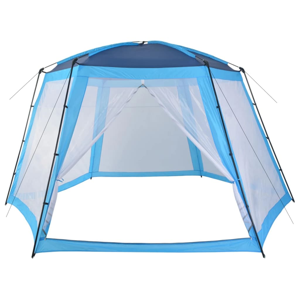 Tenda per Piscina in Tessuto 500x433x250 cm Blu