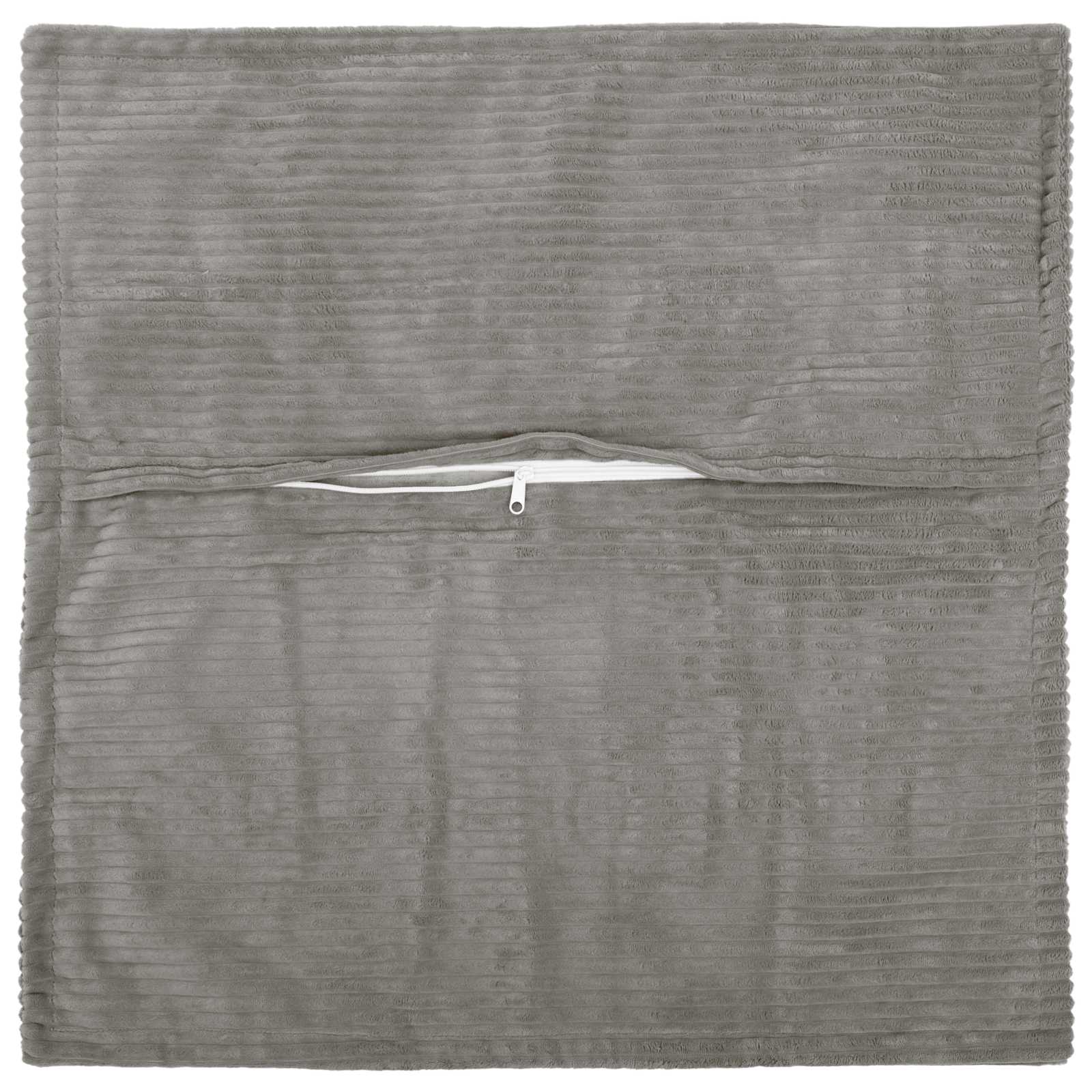 Federa 2 pz HOUTEN Grigio Chiaro 30 x 30 cm corduroy