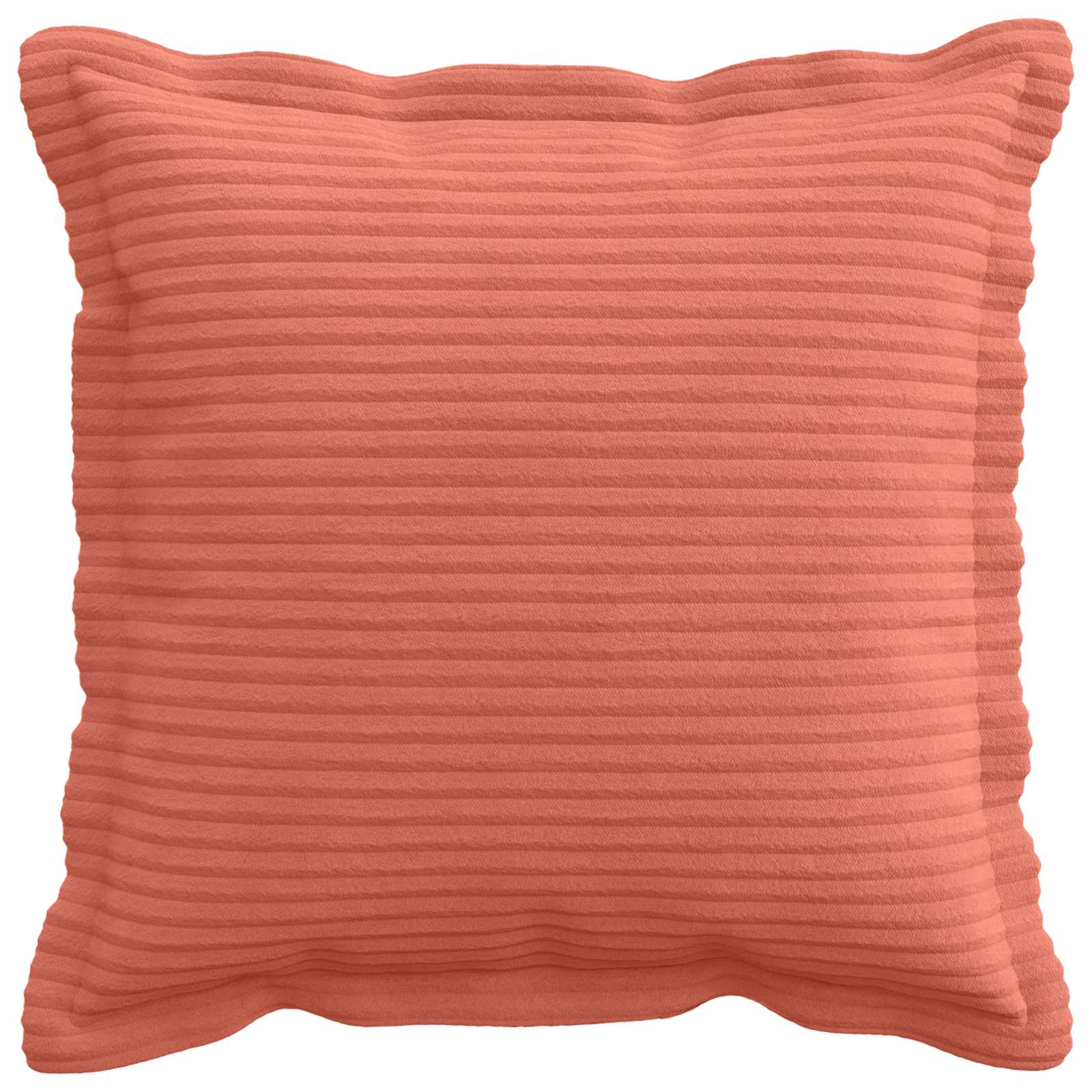 Federa 2 pz HOUTEN Rosso Arancio 30 x 30 cm corduroy