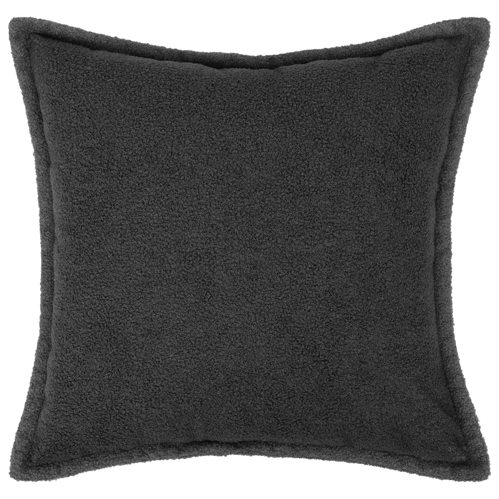 Federa 6 pcs HOUTEN Grigio Scuro 30 x 30 cm Bouclé