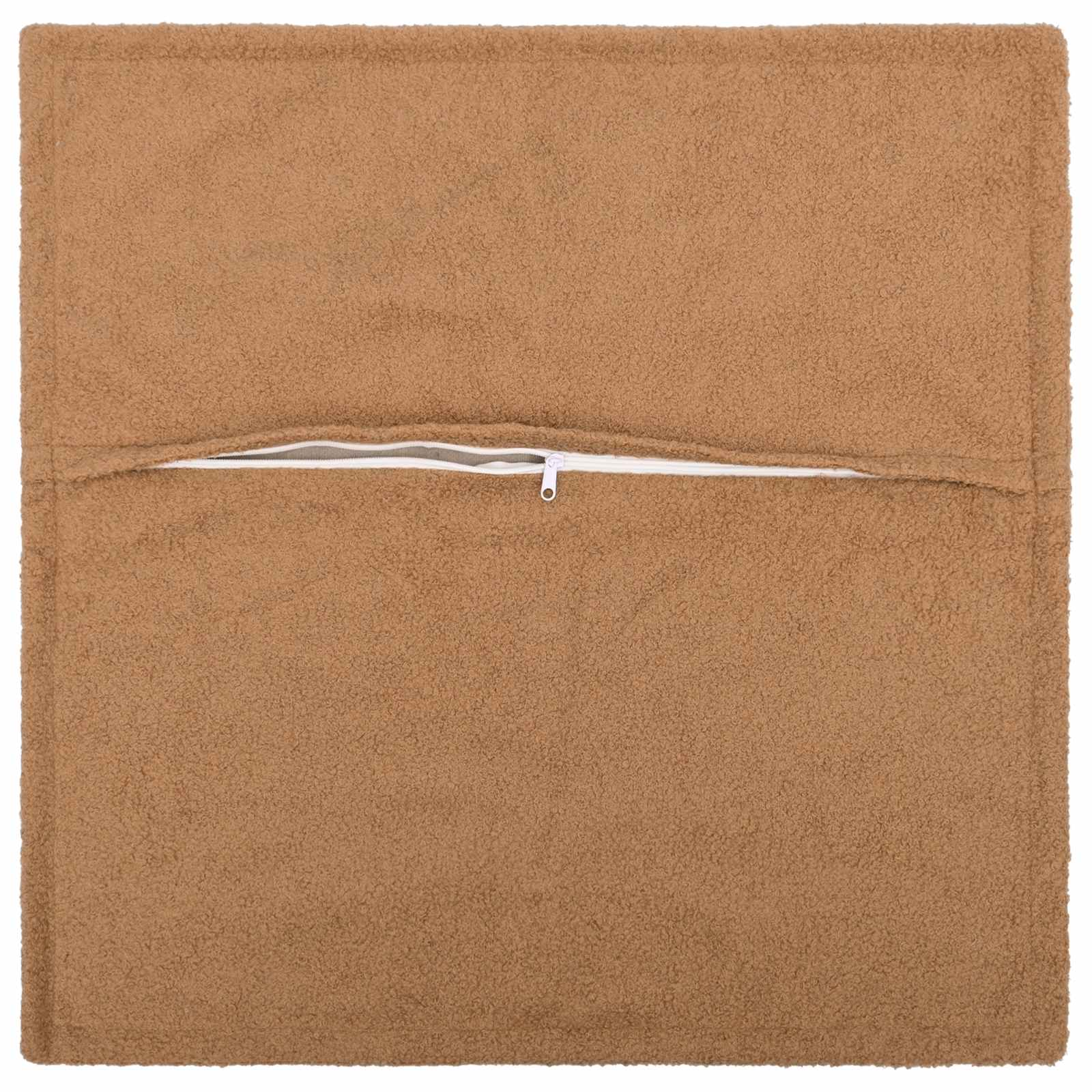 Federa 6 pcs HOUTEN Beige 30 x 30 cm Bouclé