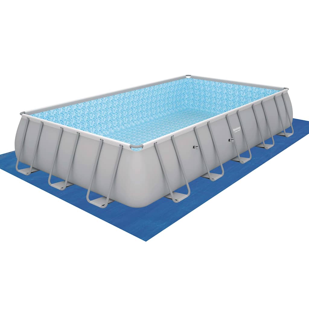 Bestway Power Steel Set Piscina Rettangolare 671x366x132 cm 56470