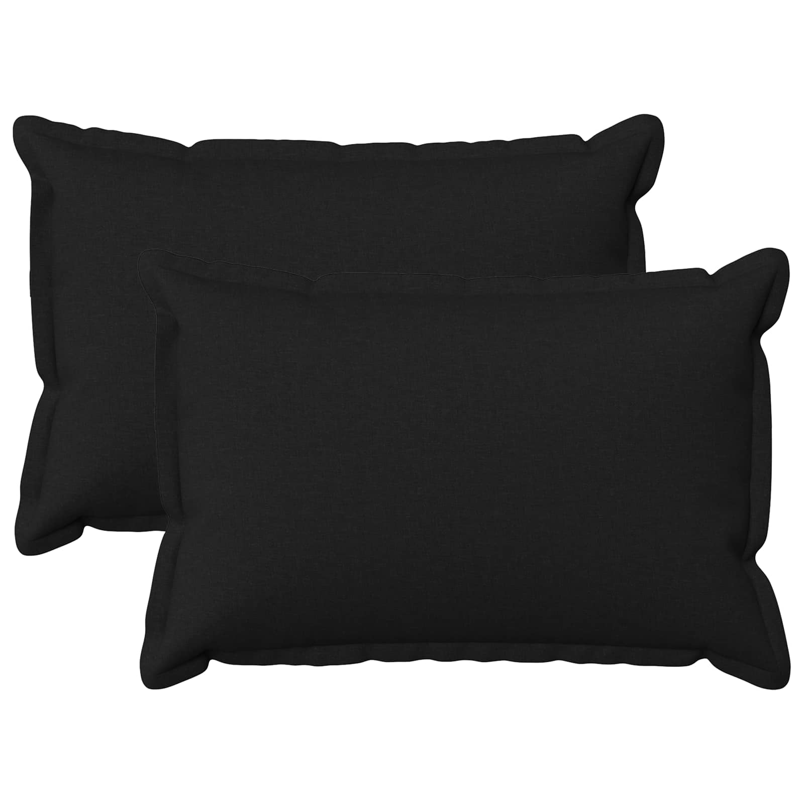 Federa 2 pcs HOUTEN Nero 30 x 50 cm Lino