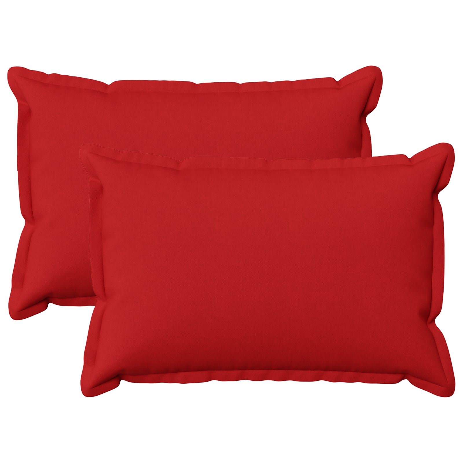 Federa 2 pcs HOUTEN Rosso 30 x 50 cm Lino