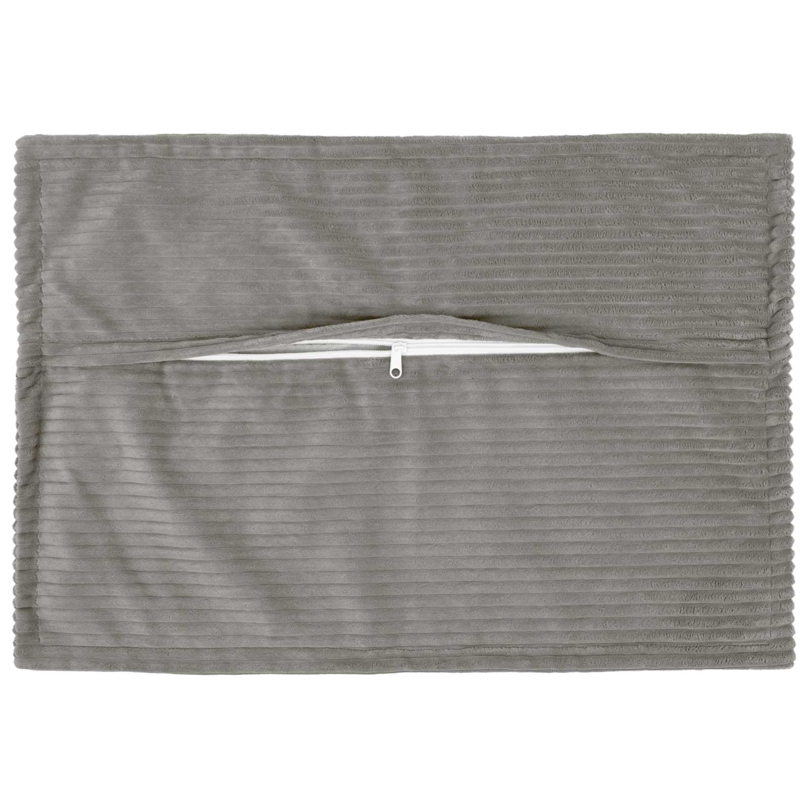 Federa 2 pz HOUTEN Grigio Chiaro 30 x 50 cm corduroy