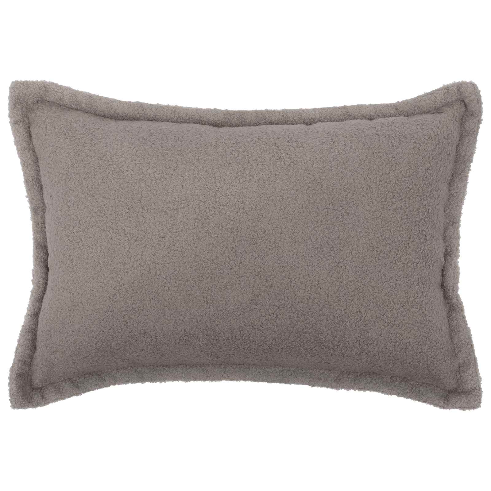 Federa 2 pcs HOUTEN Grigio Chiaro 30 x 50 cm Bouclé