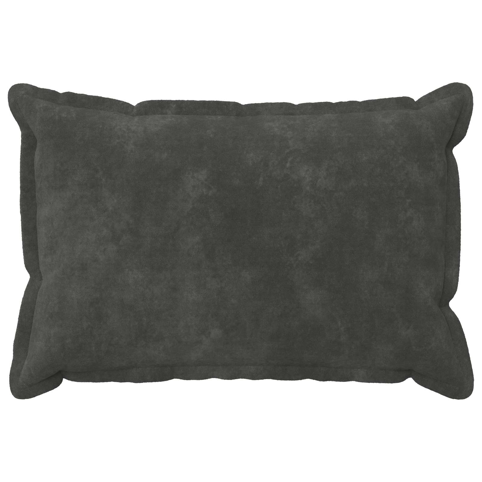 Federa 2 pcs HOUTEN Antracite 30 x 50 cm Fleece in microfibra