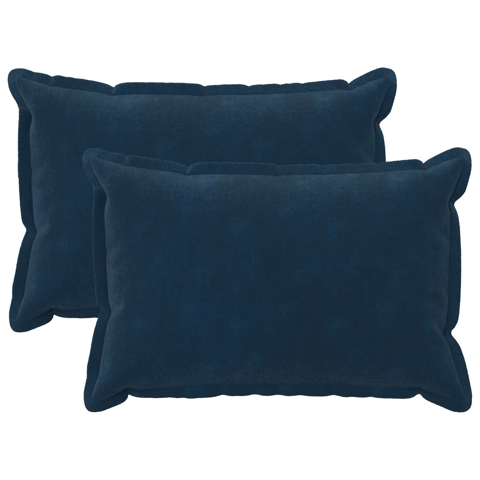Federa 2 pcs HOUTEN Blu 30 x 50 cm Fleece in microfibra