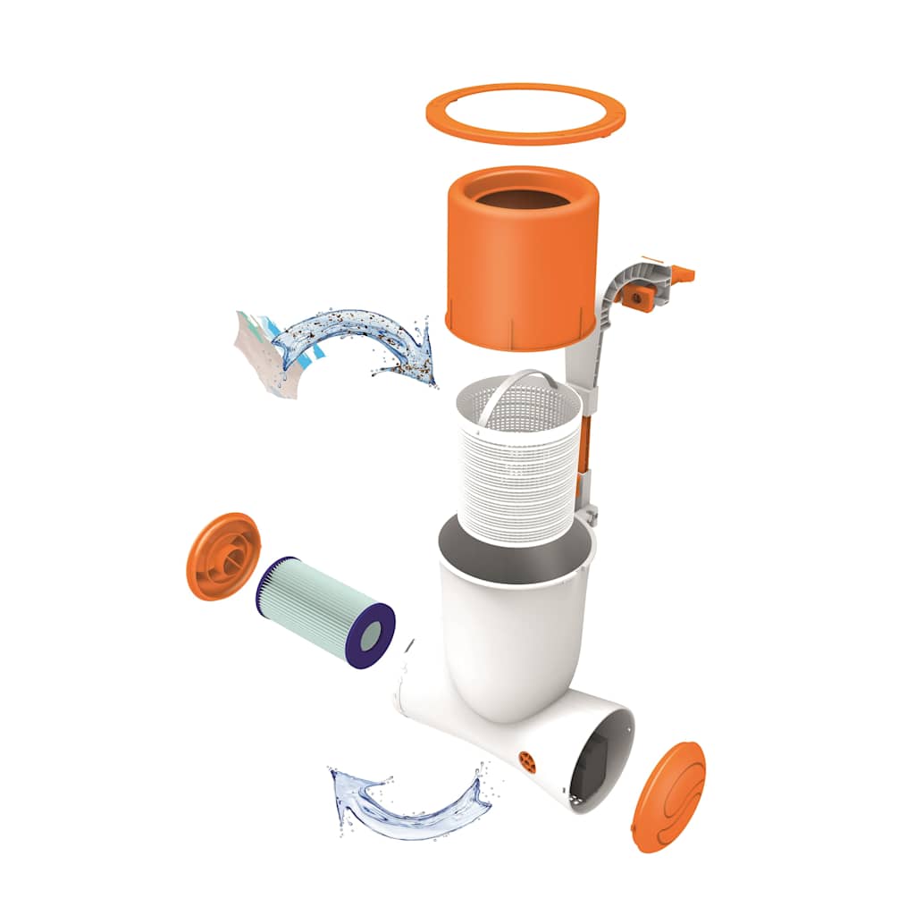 Pompa Filtro per Piscina Fuori Terra Flowclear Skimatic 2574 L/h